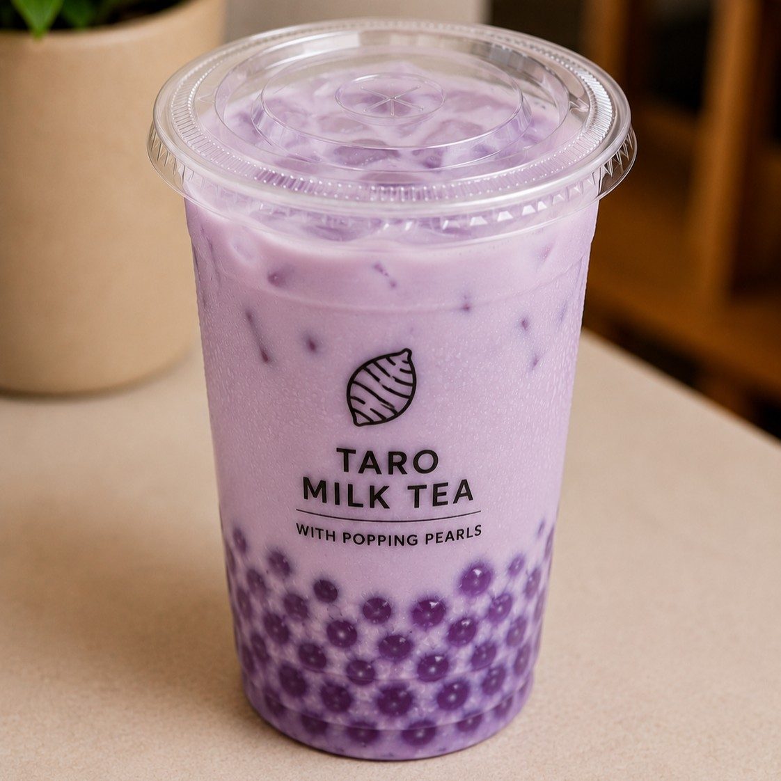 Taro Milk Tea.