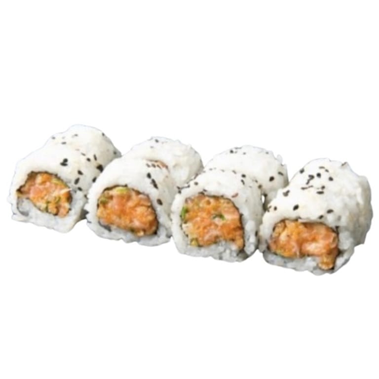 Savor our salmon roll