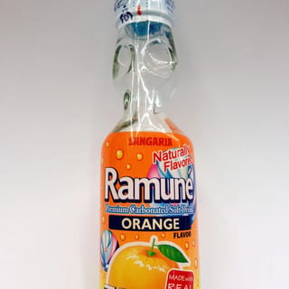 Japanese Ramune Orange Soda