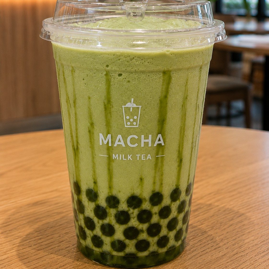 Matcha Milk Tea Frappe.
