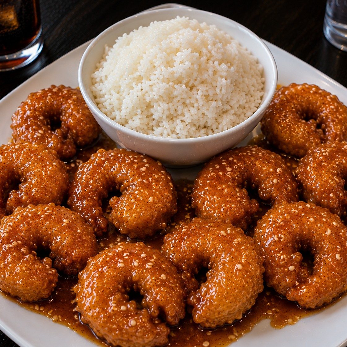 Sesame Shrimp.