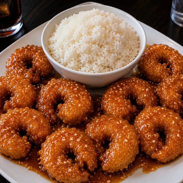 Sesame Shrimp.