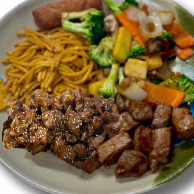 Chicken and Steak.