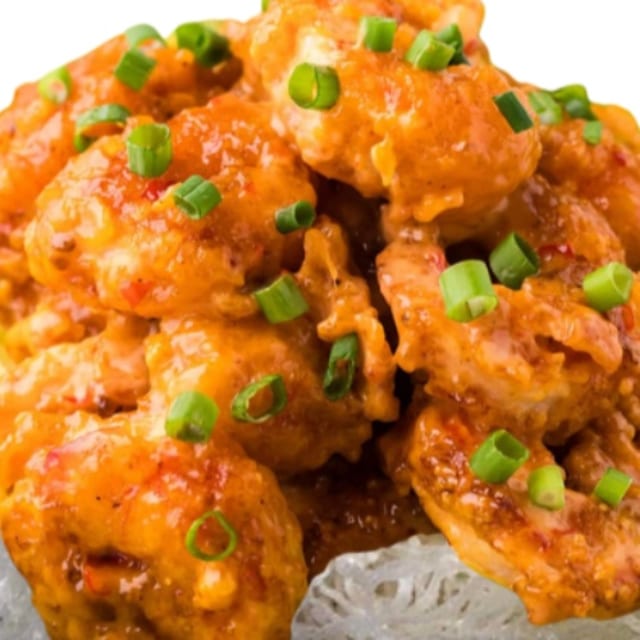 Boom Boom Shrimp Appetizer.
