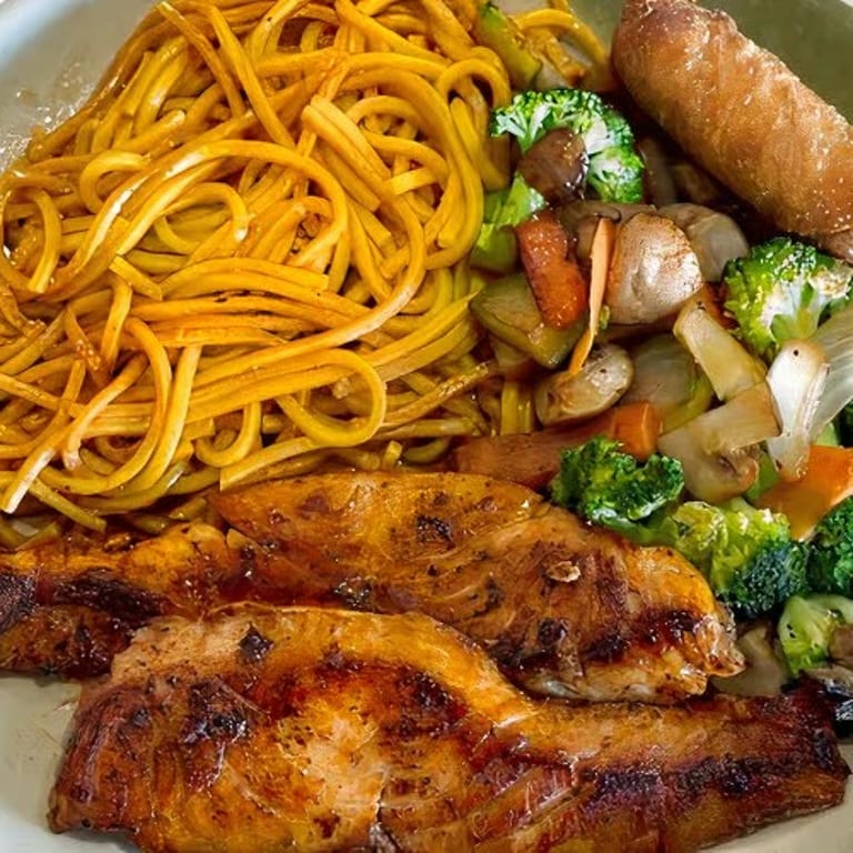 Delicious Hibachi Salmon Experience