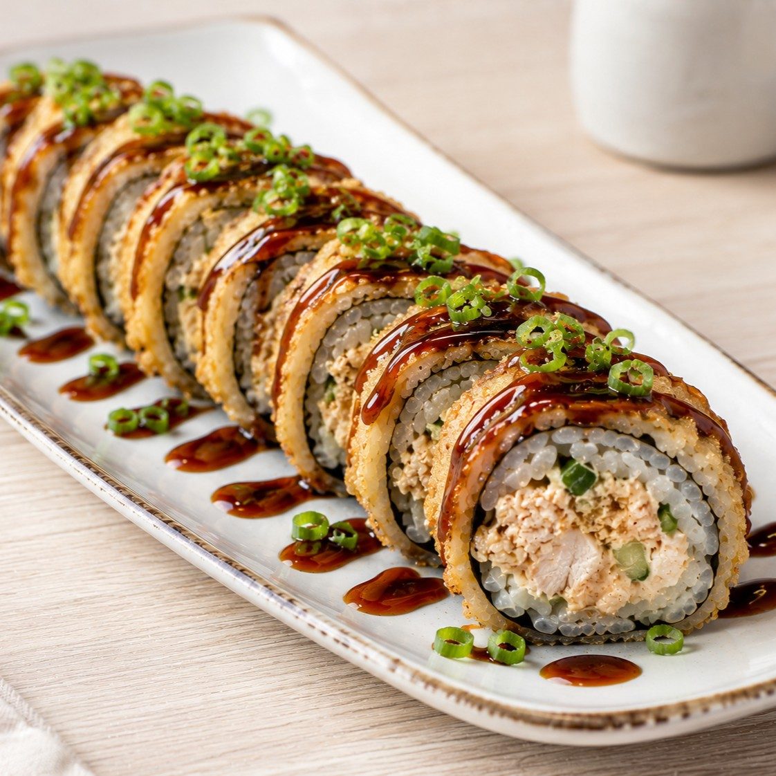 Chicken Tempura Roll.