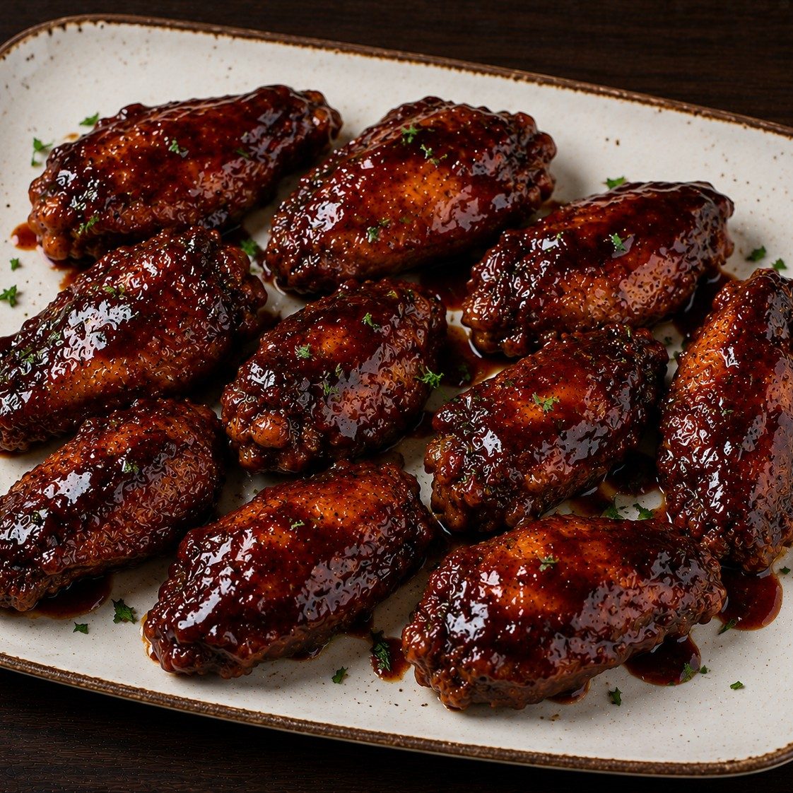 10pcs Wings (Two Flavor Sauce).
