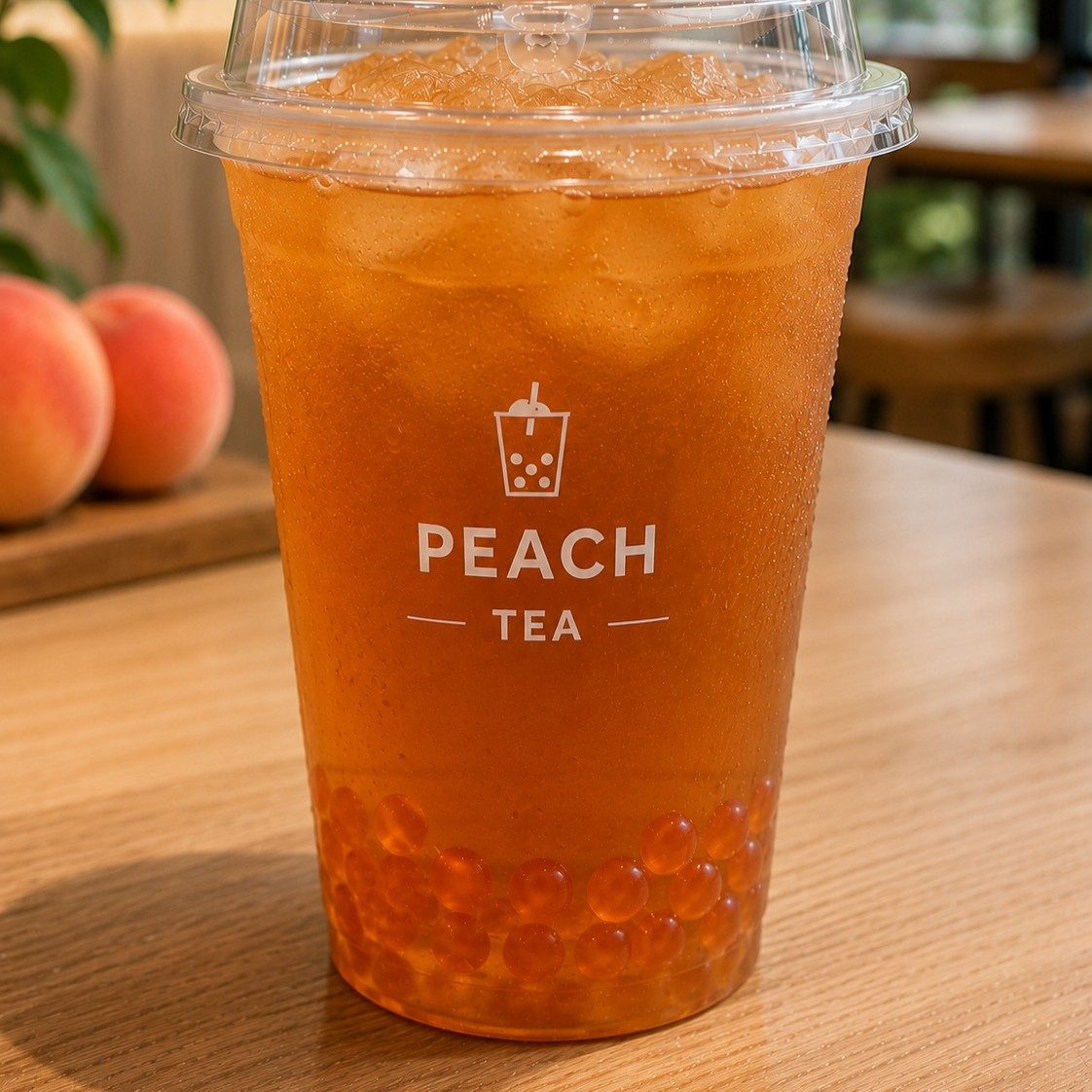 Peach Flavored Tea.