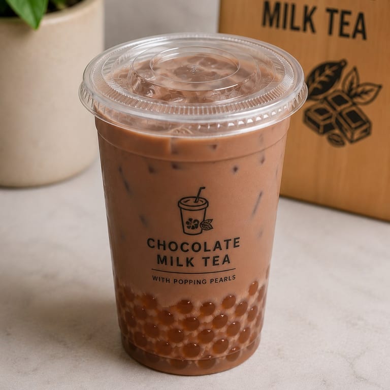 Savor Our Chocolate Milk Tea