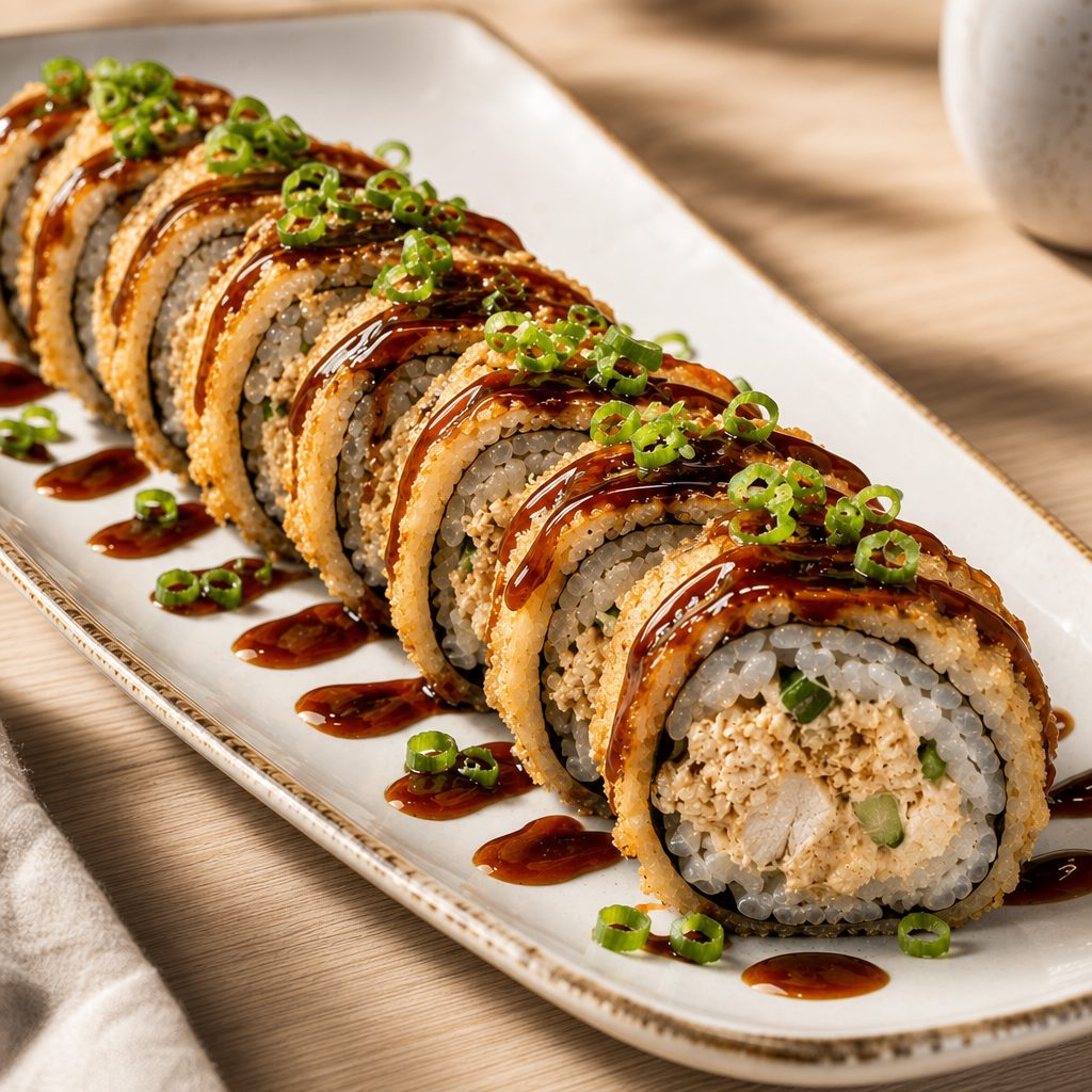 Chicken Tempura Roll.