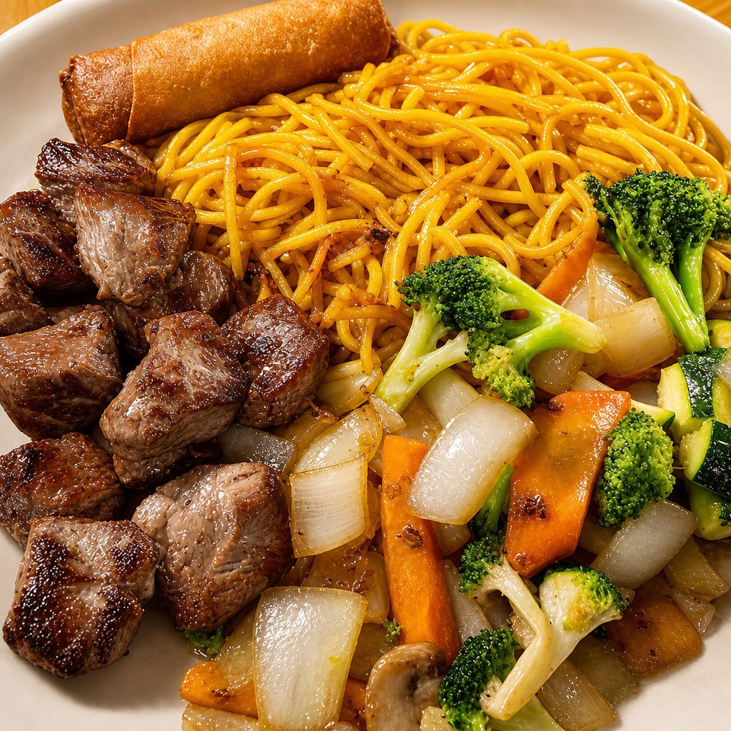 Hibachi New York Strip.