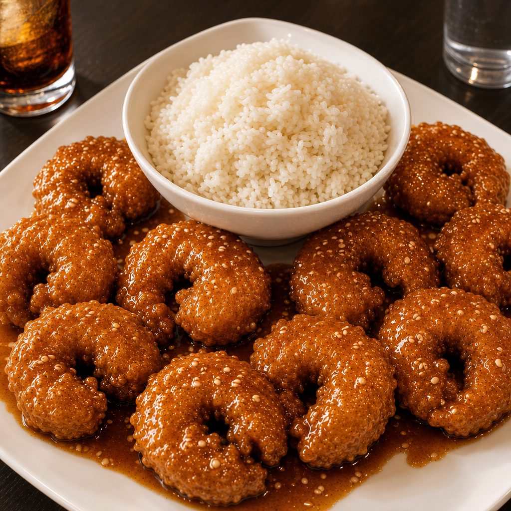 Sesame Shrimp.