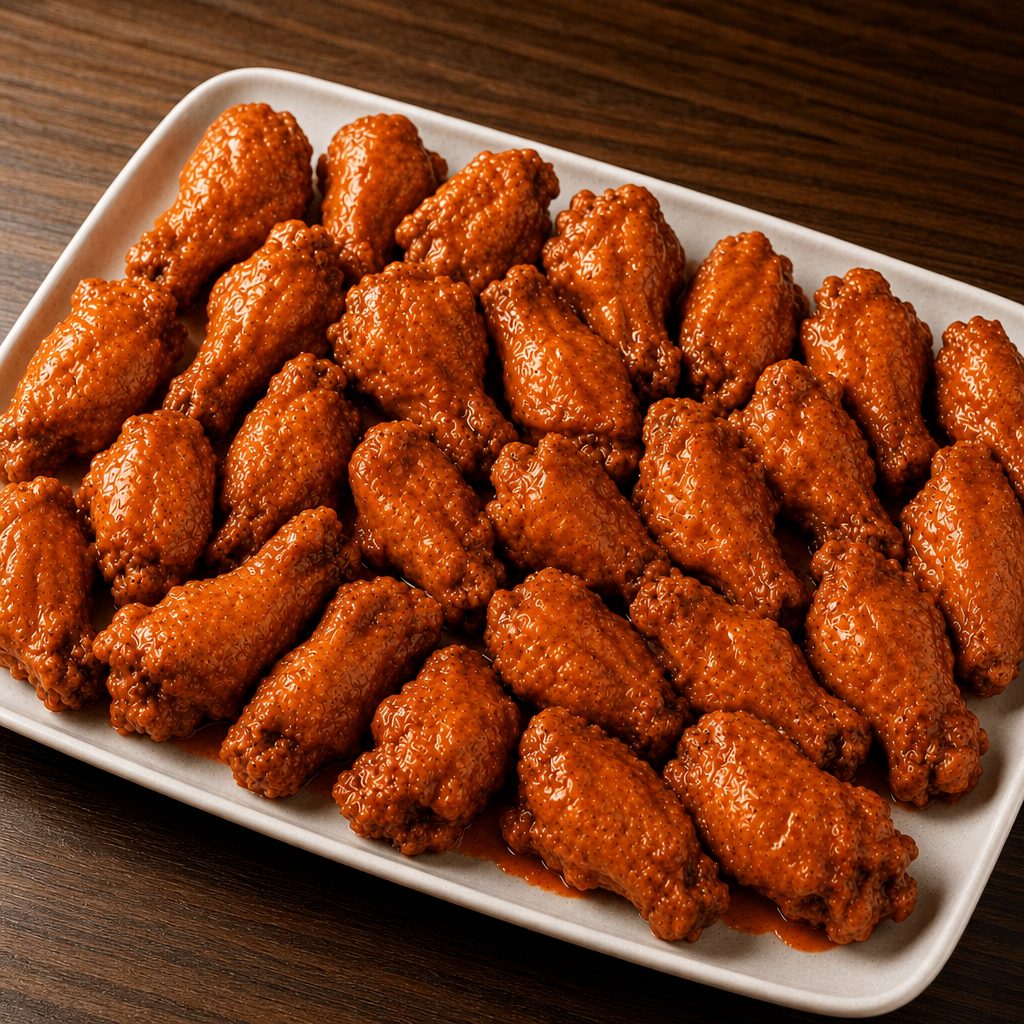 30pcs Wings (Three Flavor Sauce).
