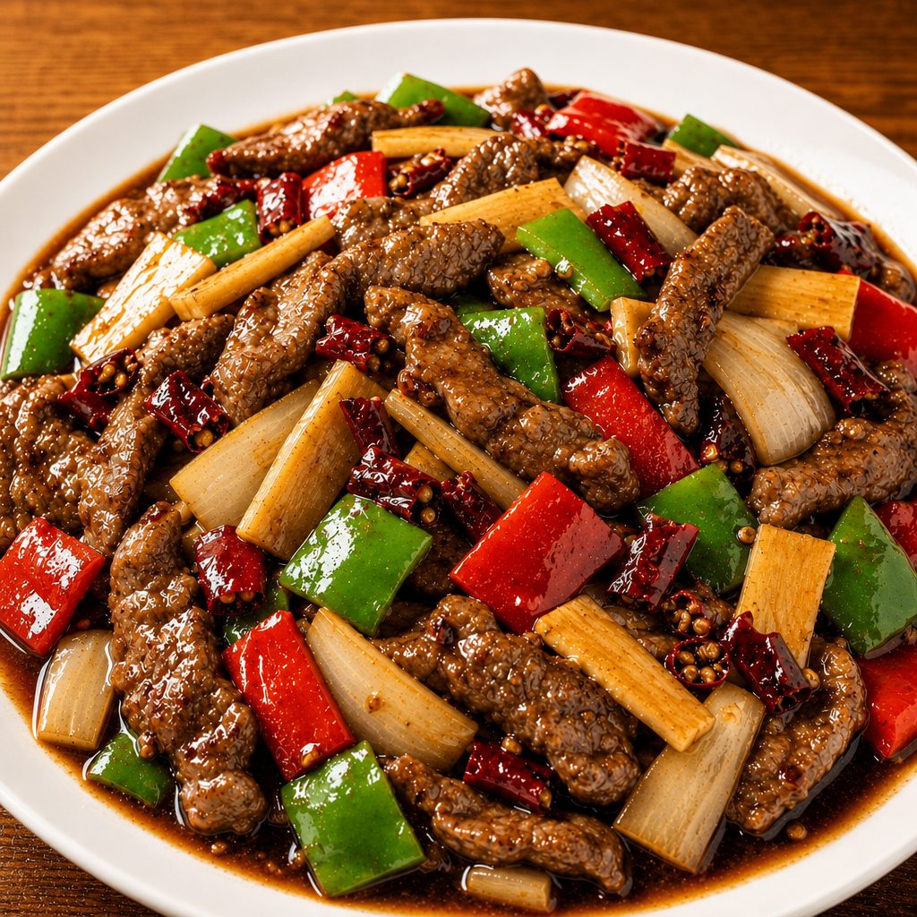 Kung Pao Beef.