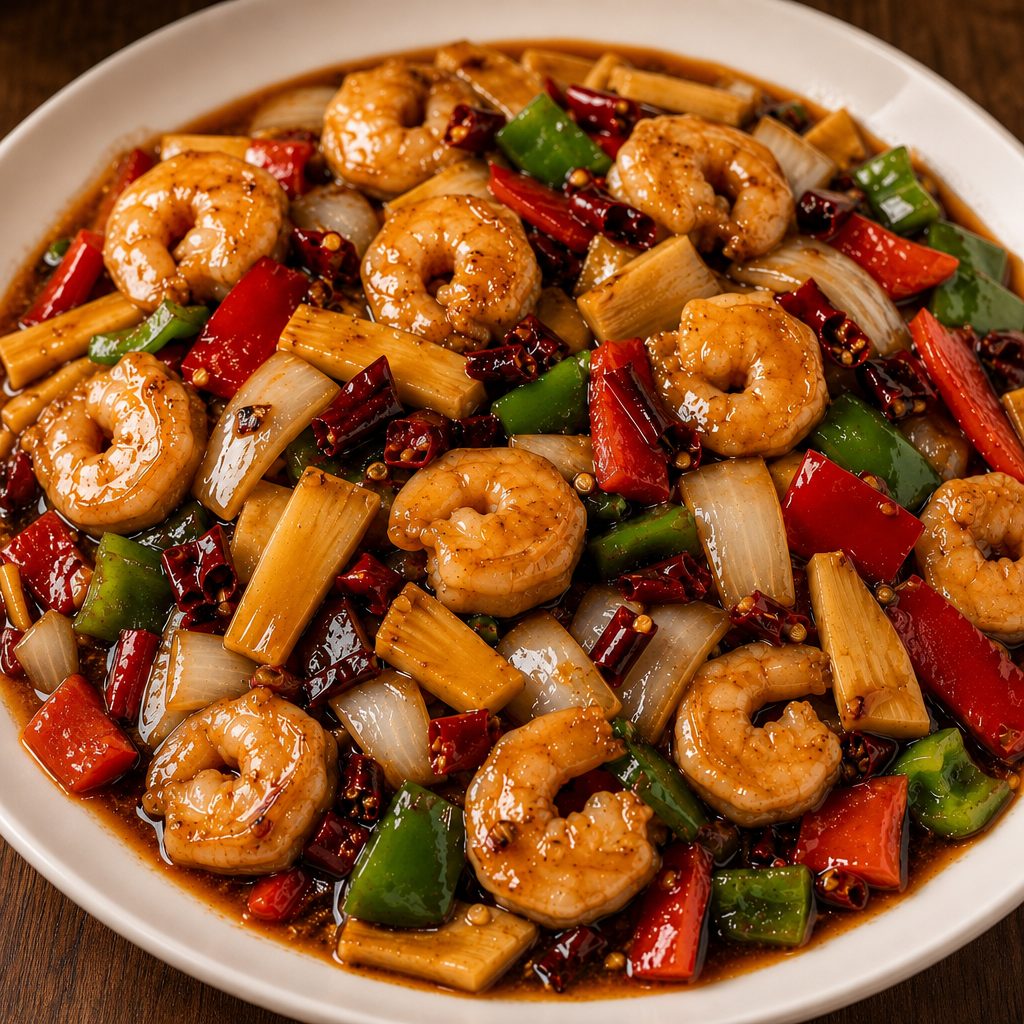 Kung Pao Shrimp.