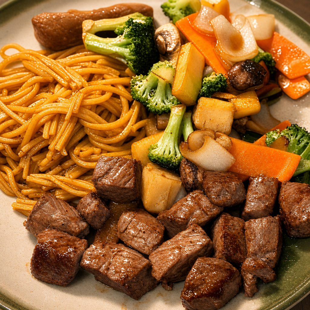 Hibachi Filet Mignon.