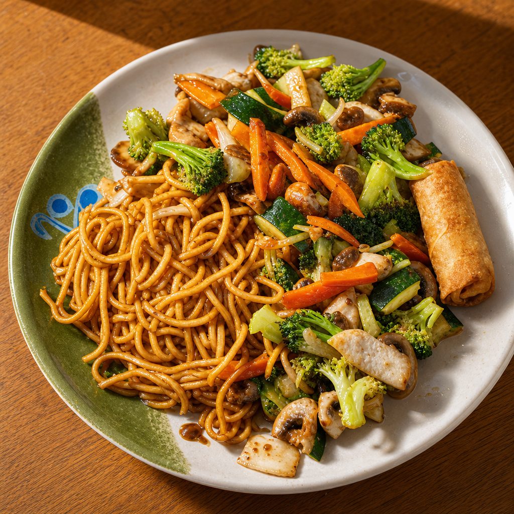 Hibachi Vegetables.
