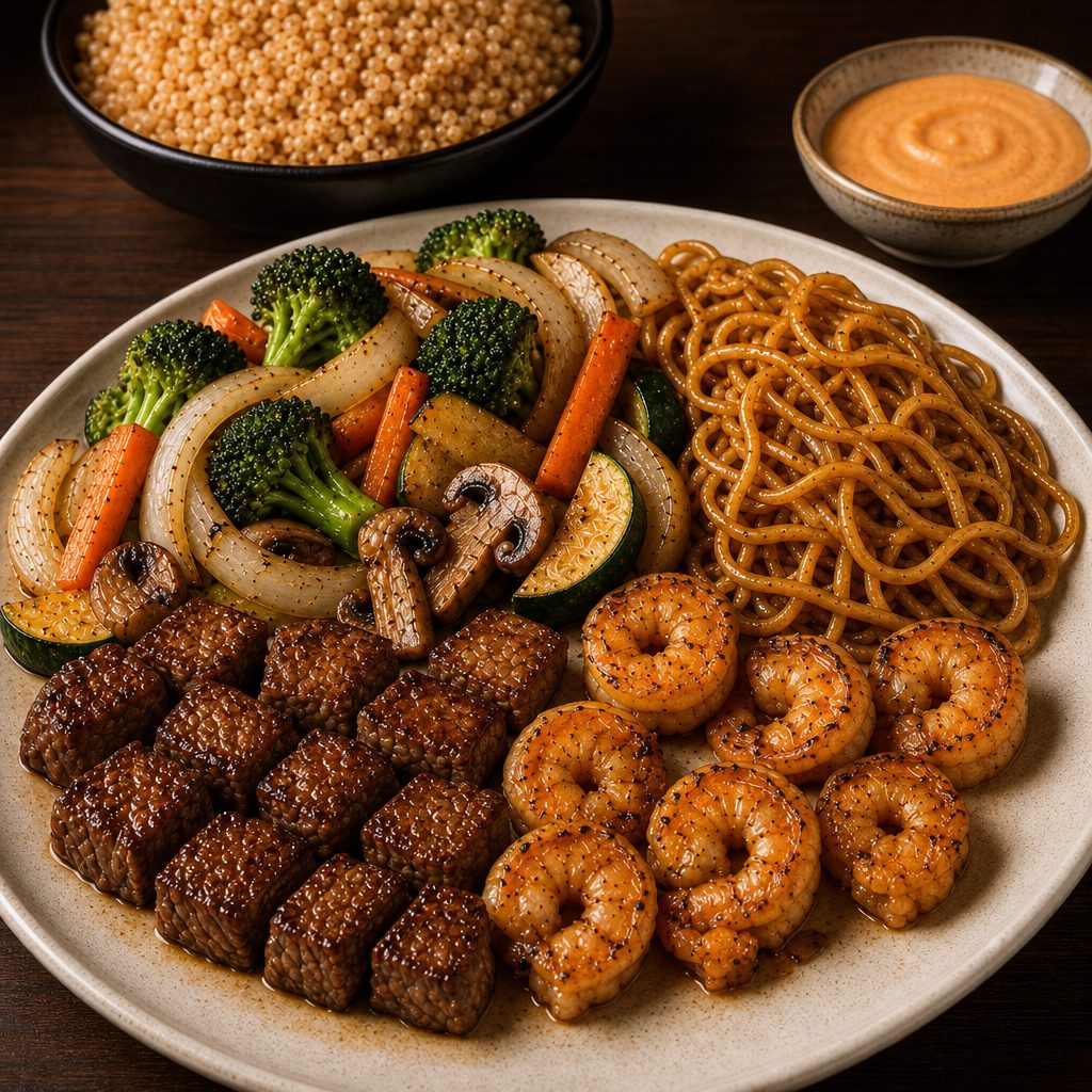 Filet and Shrimp.