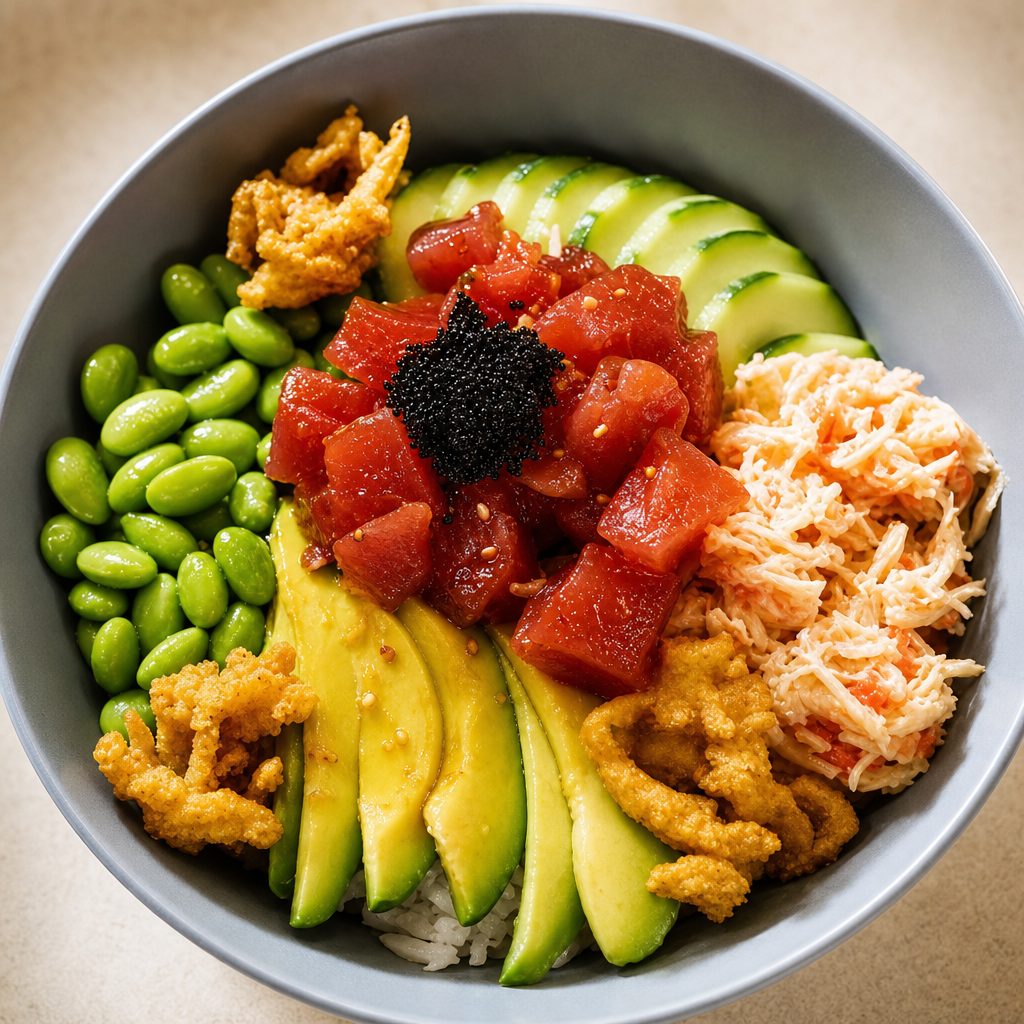 Ahi Tuna Bowl.